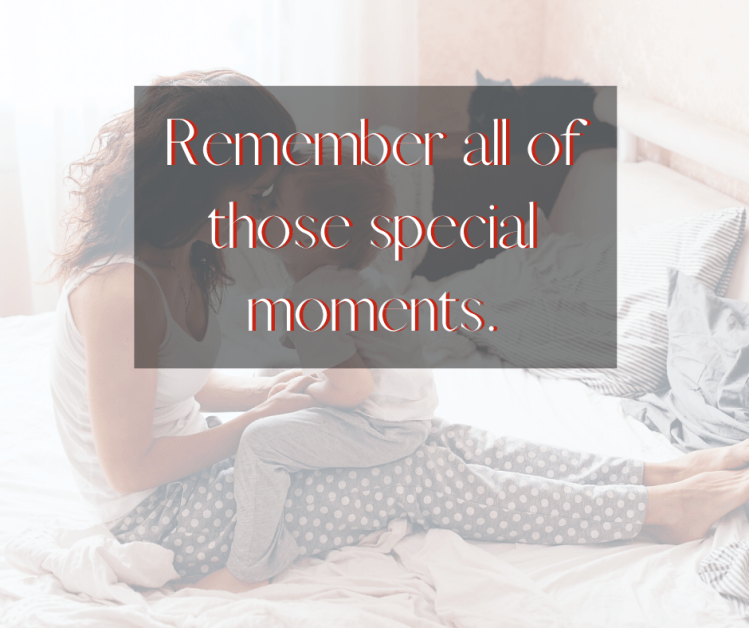 mom playing with child, enjoying kids