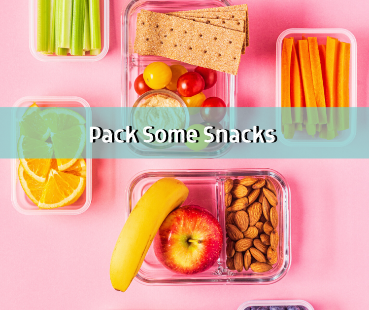 pre-packed healthy snacks